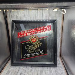 Miller High Life genuine draft beer mirror