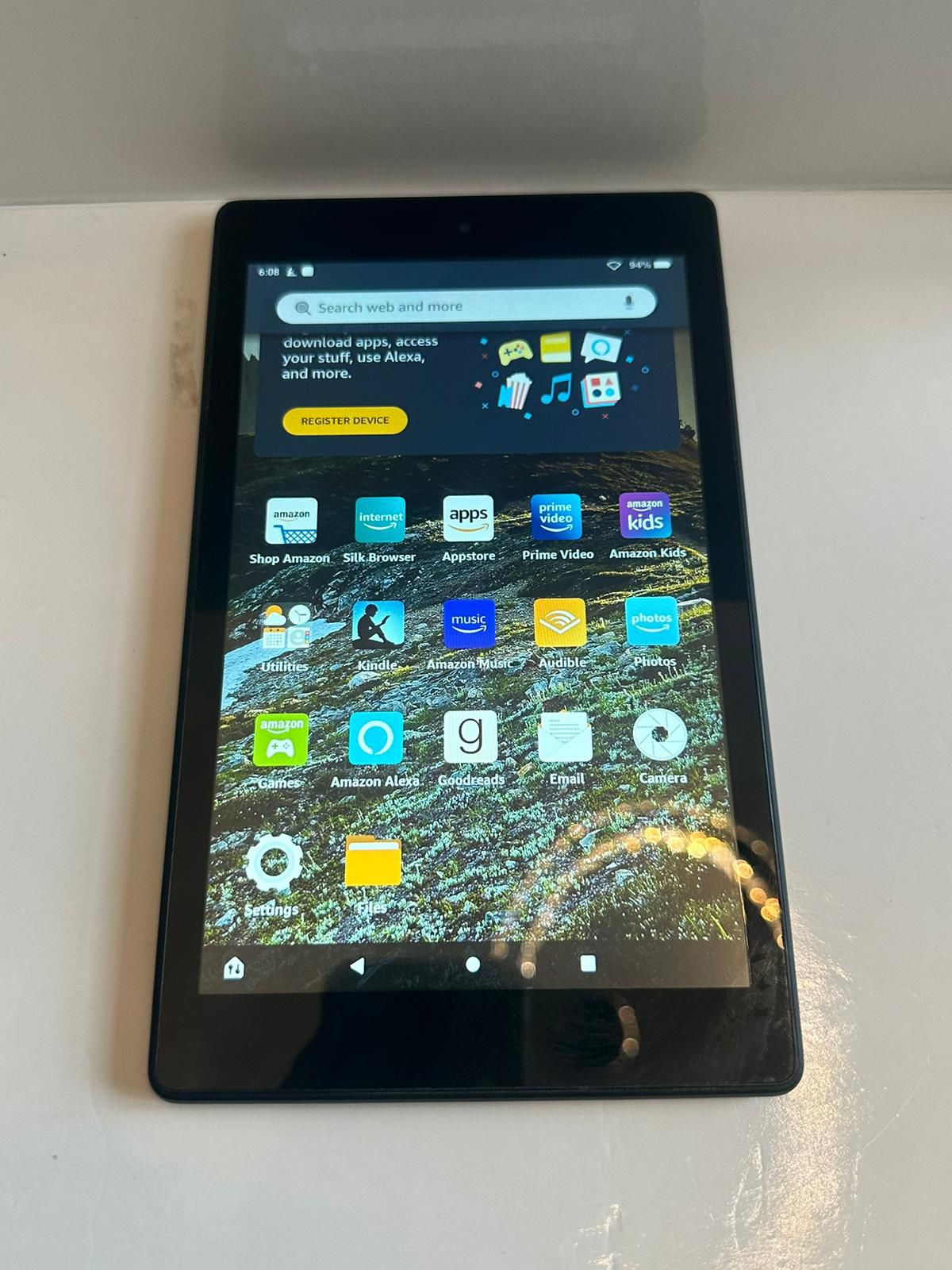 Amazon Fire HD 8 8th Gen 8” Tablet 16GB Black - $29