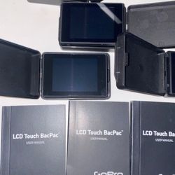 4 GoPro Bacpac Screens Brand New 