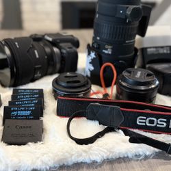 Canon EOS R10 with Lens and adapter