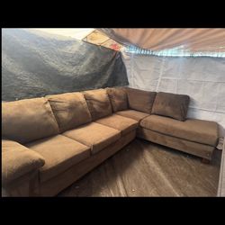 Brown Couch Great Condition Clean We Sell All The Time Delivery $40 Local