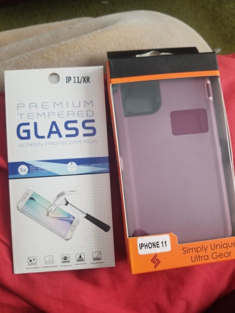 iPhone 11 Case And Screen Protector Brand New