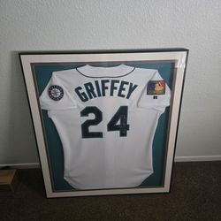 Ken Griffey Jr. Autographed Jersey With Certificate Of Authenticity