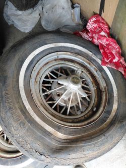 5x5 15 inch Star Wire  Cragar Wheels Classic
