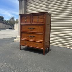 Mid Century Modern Tall Dresser By Century 
