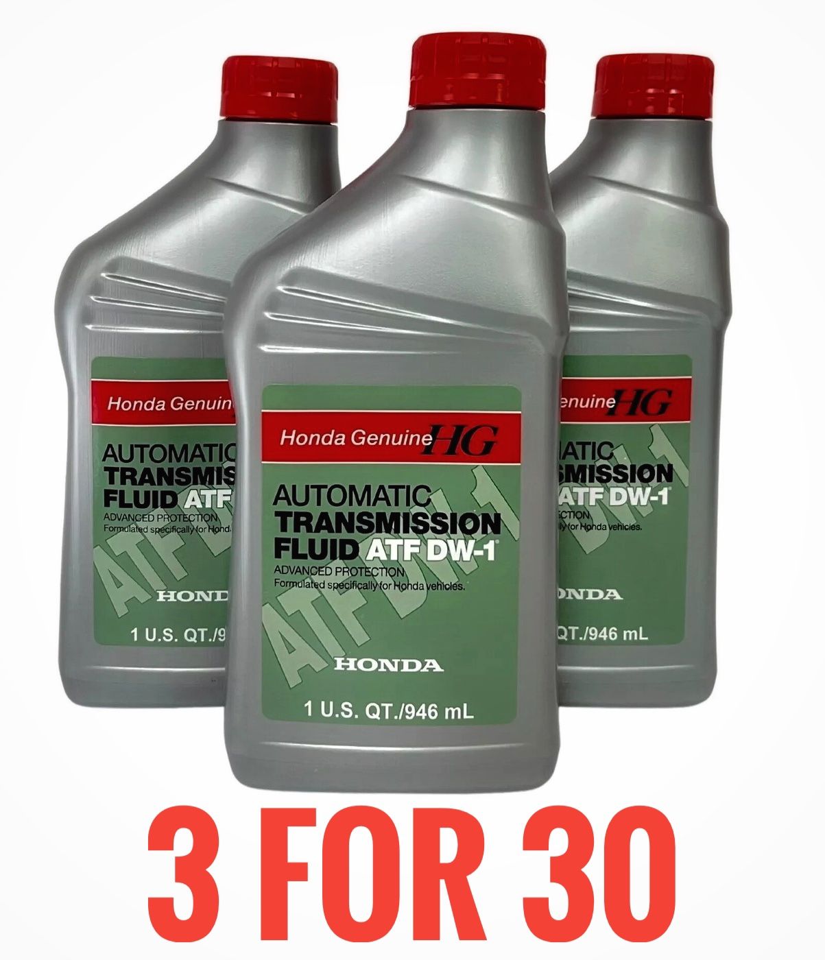 Honda Genuine DW-1 Automatic Transmission Fluid 