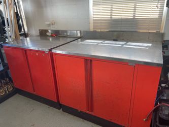 2 Royston Heavy-Duty Industrial Workbenches