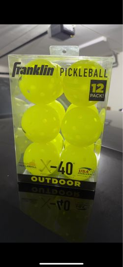 NEW Franklin X-40 Outdoor Pickleballs (12 Pack)