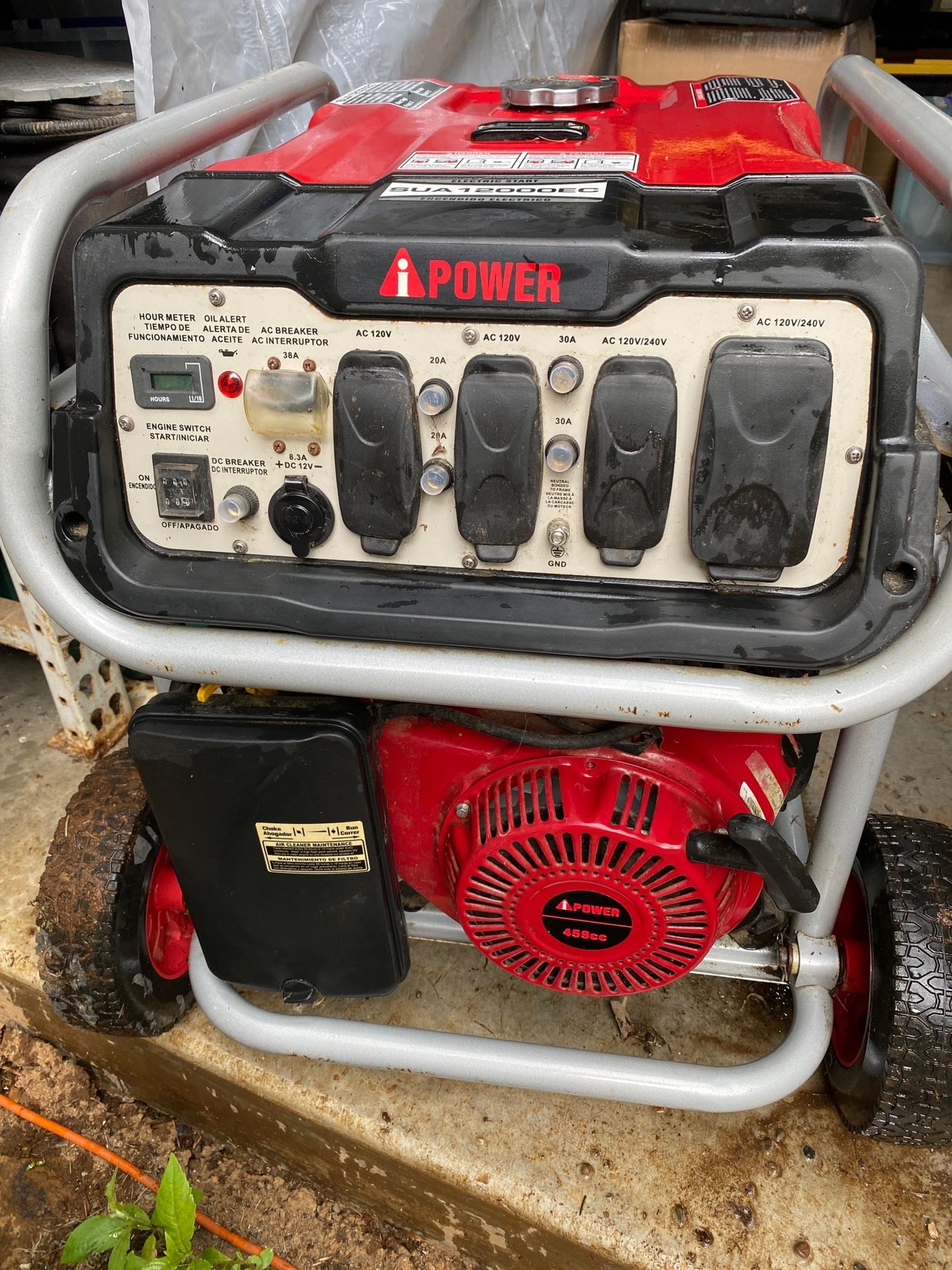 12,000 Watt Generator_ 12000EC SUA