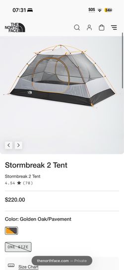 North Face Stormbreak 2 Tent