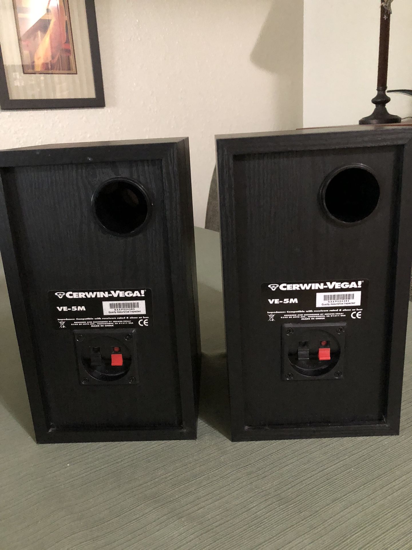 Speakers (2) CERWIN VEGA! model VE 5M