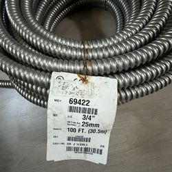 3/4 Flexible Conduit Brand New 100 Feet