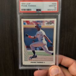 Frank Thomas Rookie Psa 10