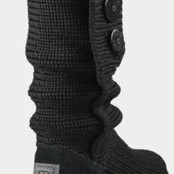 UGG Australia Knit fabric/suede upper; wool/sheepskin lining