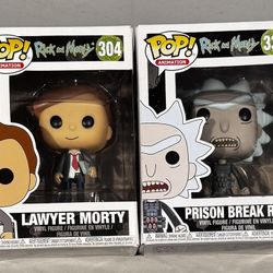 Rick And Morty Funko Pops