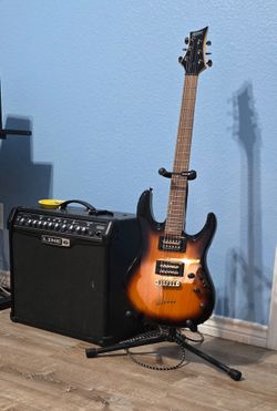 Mitchell Electric Guitar & Line 6 Amp Bundle - Perfect Beginner/Practice Setup!