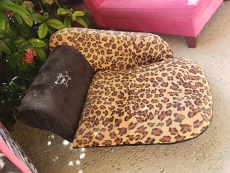 Cheetah dog bed sofa