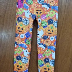 BRAND NEW Halloween Seamless Leggings - Size 7-9 Juniors