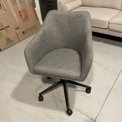 Sunpan Grey Office Chair 