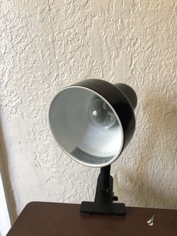 Black Clip-On Desk Lamp – Great Condition