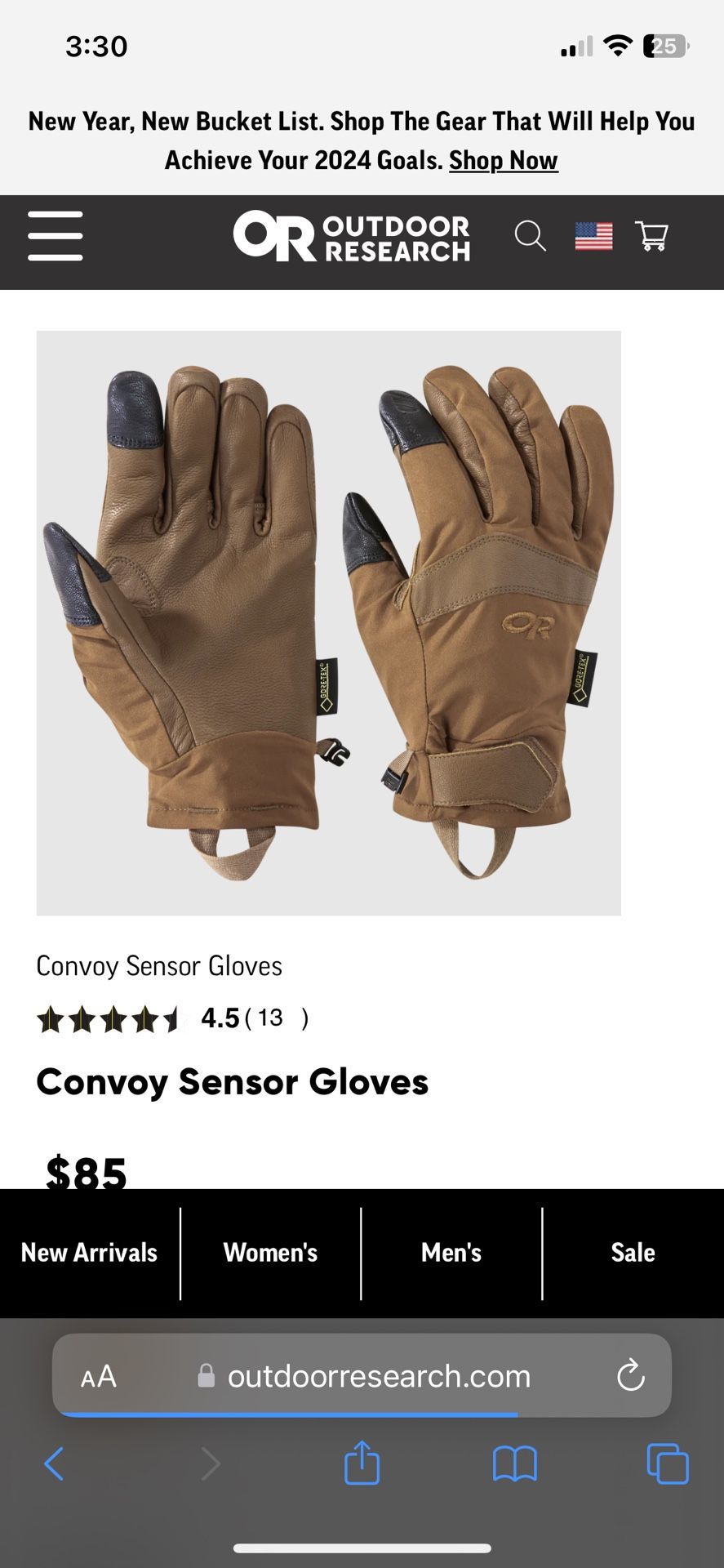 Outdoor Research Convoy Sensor Gloves