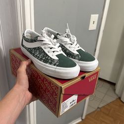 Vans Olive Paisley