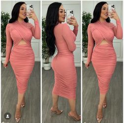 Pink dress