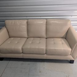 Never Used Leather Couch Set 