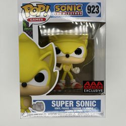 AAA Anime Exclusive Super Sonic Funko Pop! - #923