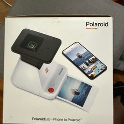Polaroid Printer And Photo Album