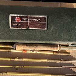 Antique Berkley Travel Fly Rod/Reel Kit