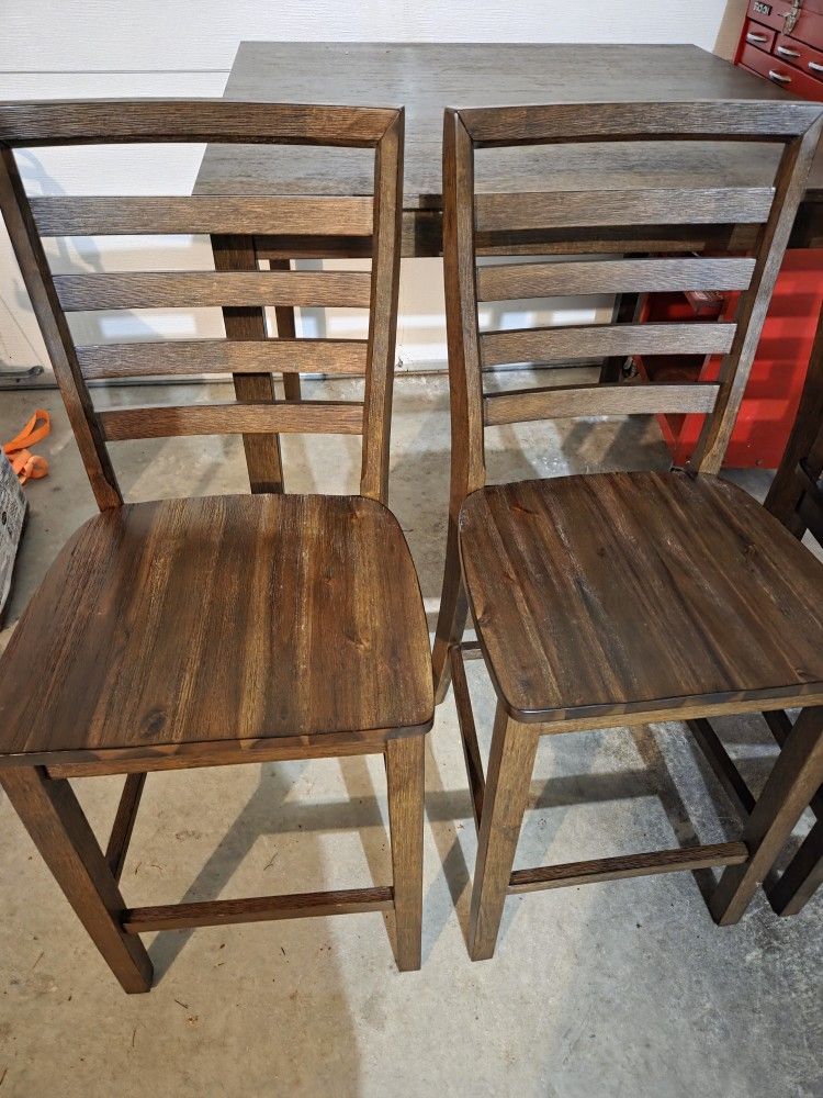 High-Top Table And Chairs