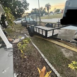 2023 5.5x10 Utility Trailer 