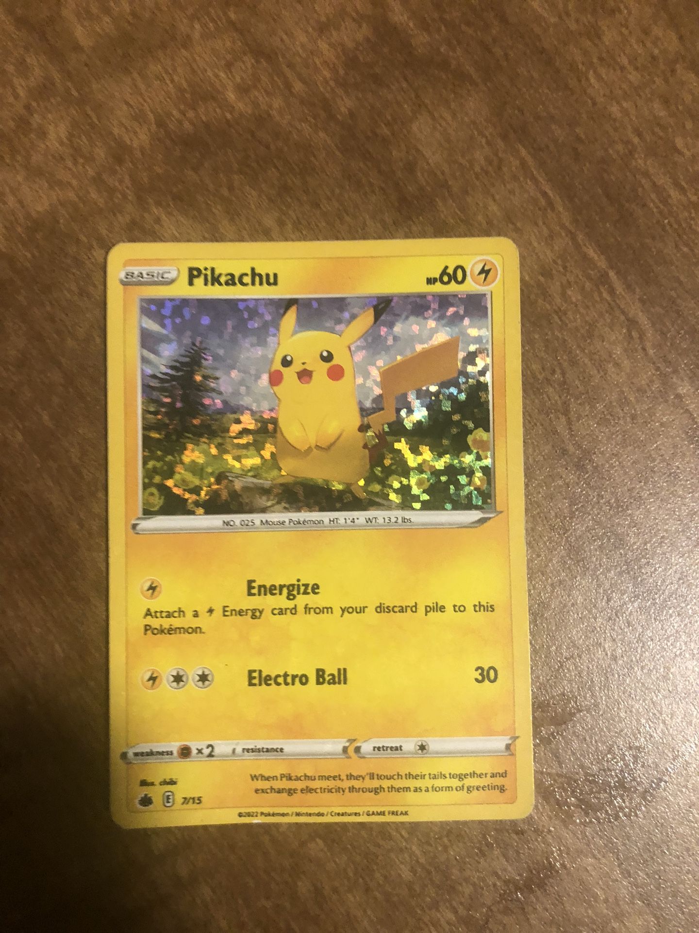 Holographic Pokémon Cards