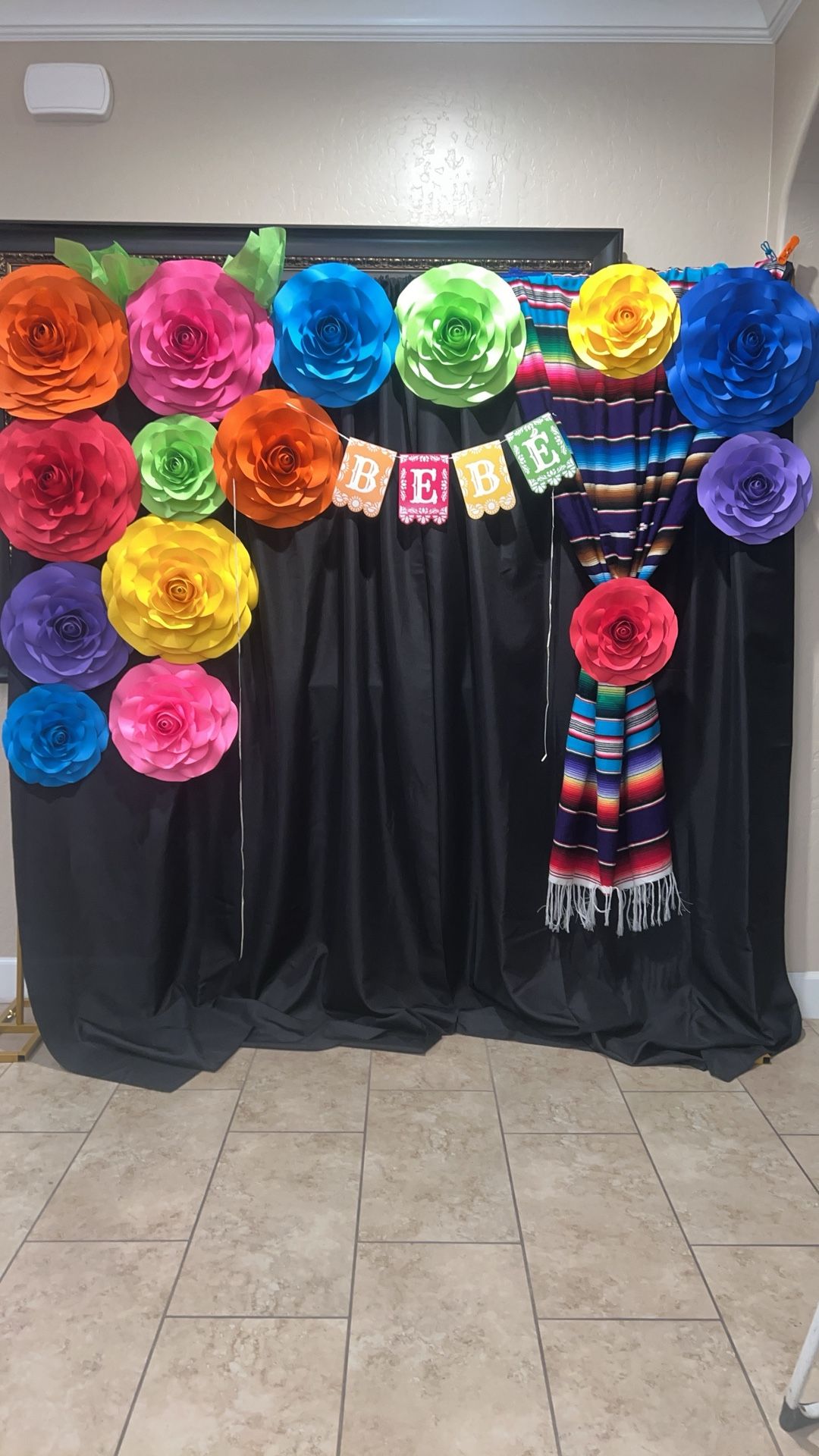 Mexican Fiesta Paper Flowers
