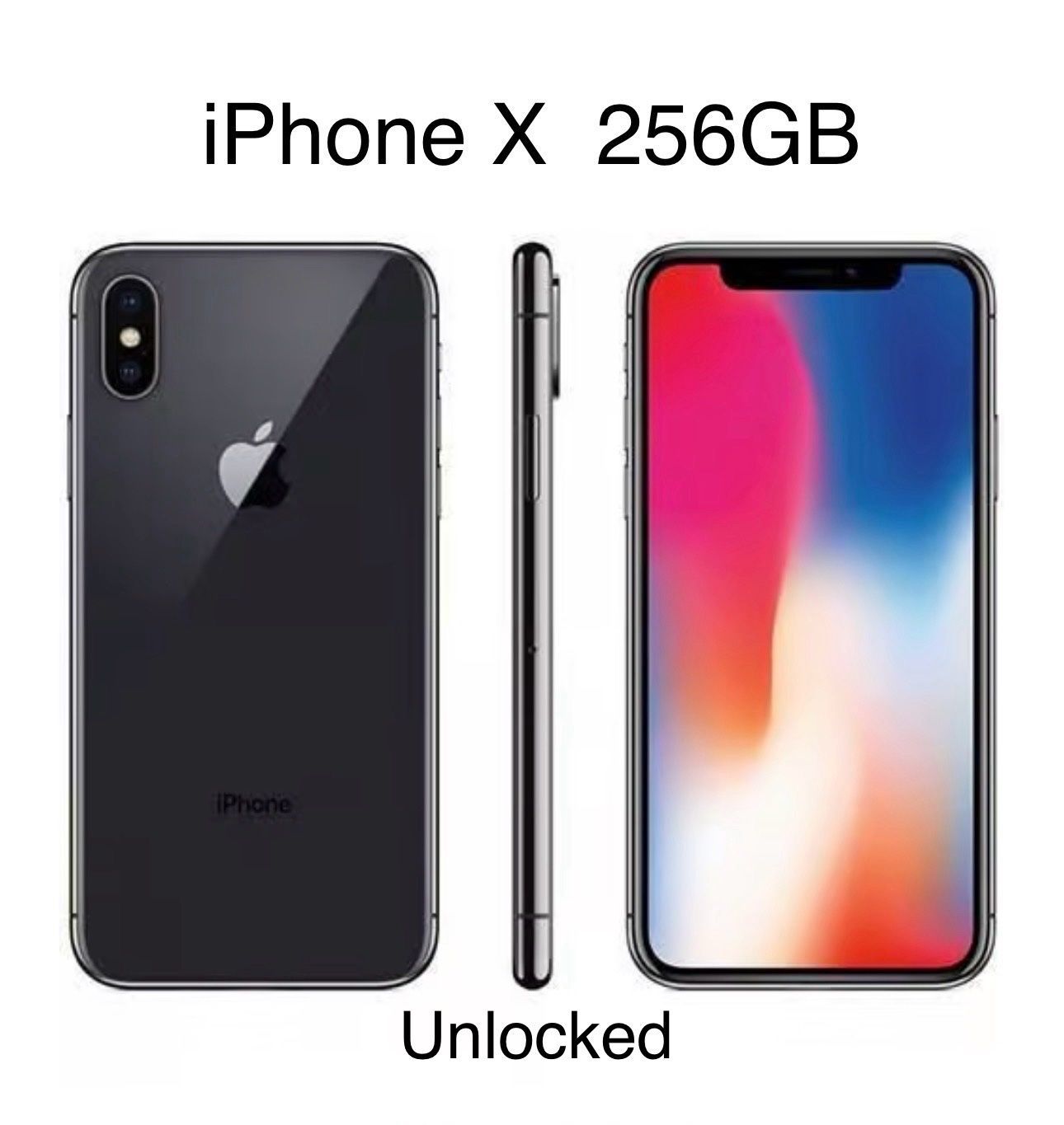 iPhone X 256GB Unlocked