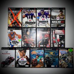 PS2 Game Lot