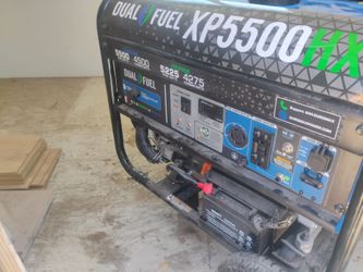 Generator duel //fuel xp5500hx$300