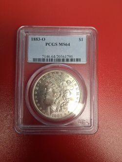 1883-O Morgan Silver Dollar PCGS MS64