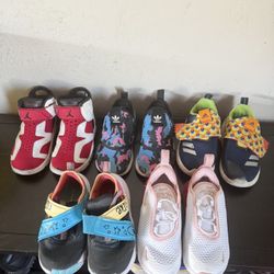 adidas And Nike  All 6 Pairs 