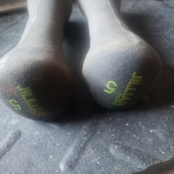 Two 5lb Dumbbells