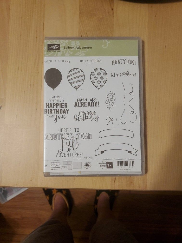 Stampin Up Balloon Adventures