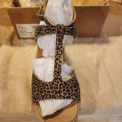 Lucky Brand Leopard Sandle