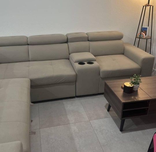 I'm selling a new sectional sofa bed! / Ask for price