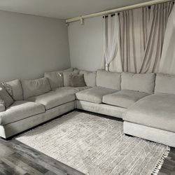 Large Sectional Couch $650 Or Best Offer