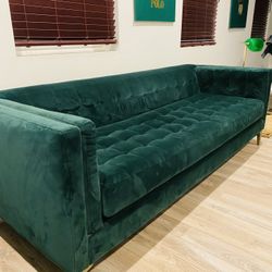 Beautiful Emerald Green Dream Couch