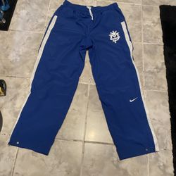Nike X Manny Pacquiao Track Training Pants SZ S Striped Joggers Mesh
