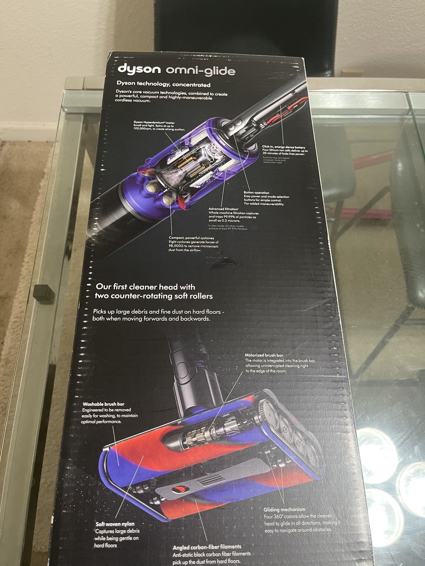 Dyson Omni Glide Vacuum 