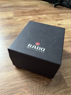 Rado DiaStar Chronograph High-Tech Ceramics ((contact info removed).3) AS IS Not Working For Parts Repair Box