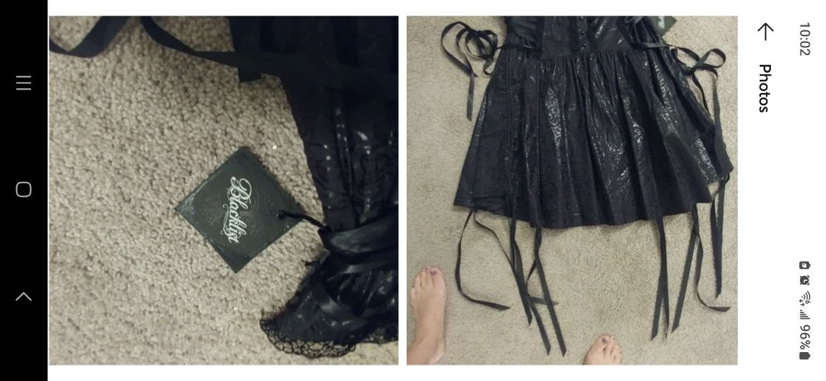 Gothic Style, Vintage Blacklist Skirt By Lip Service